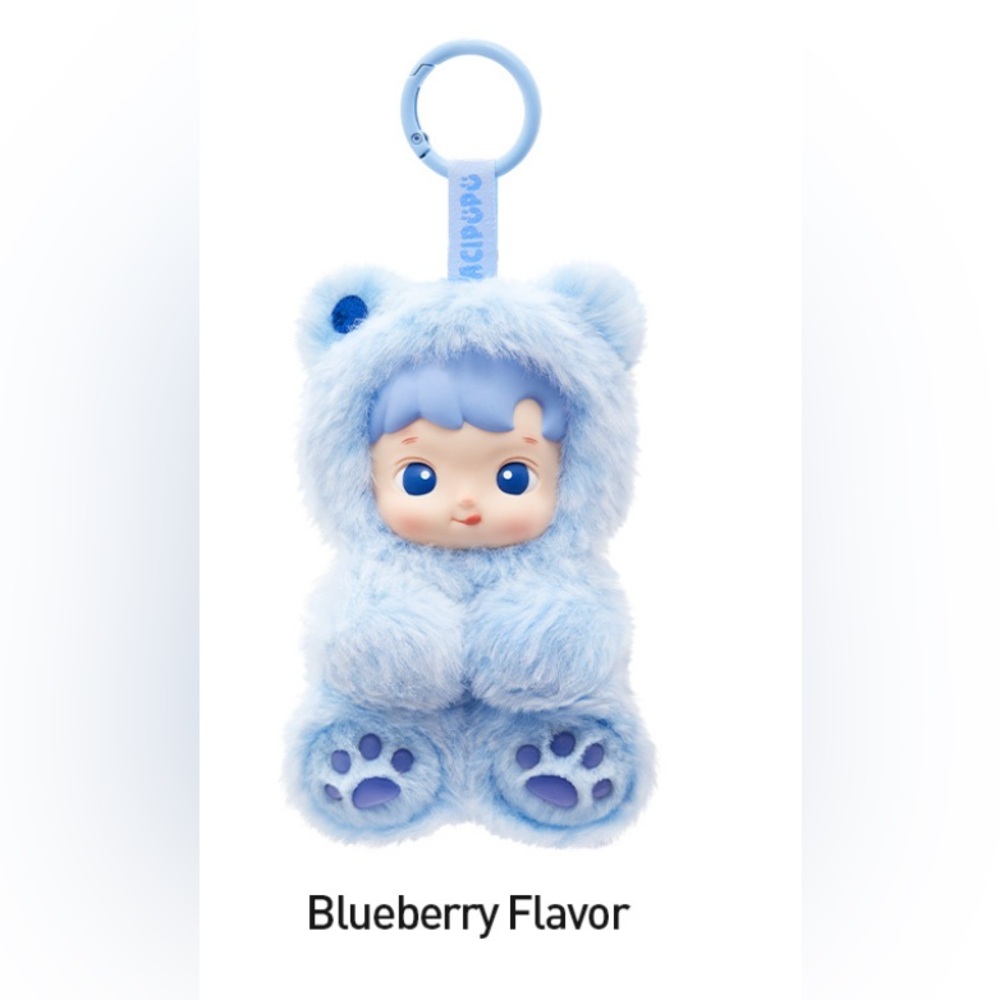 Pop Mart Hacipupu Gummy Bear - Blueberry Flavor Vinyl Figure